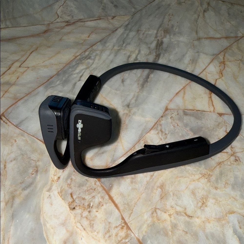 AfterShokz Titanium AS600‎ Bone Conduction Wireless Bluetooth Headphones Gray